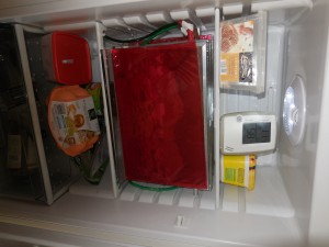 Im Kühlschrank (sorry, auf meinem PC ist das Foto richtigrum)
