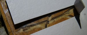 Und vorwärts in die Brutkammer. Geschafft!