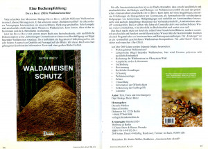 Ein neues Buch über Waldameisen (Besprechung)