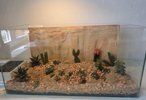 Sand eingearbeitet I Zwischenschritt